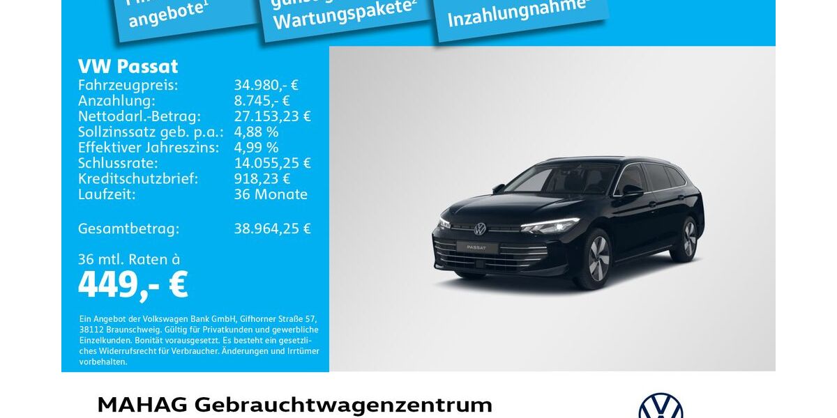 VW Passat 16.770 km 34.980 &euro; München 80935