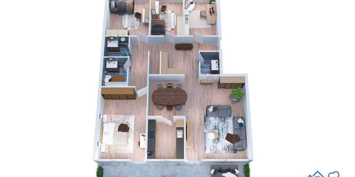 - provisionsfrei - 5-Zimmer-Wohnung mit Balkon in ruhiger Wohngegend in München Pasing 5 zimmer