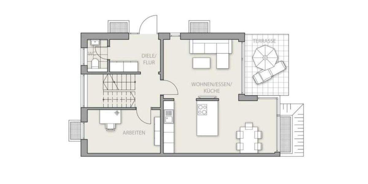 Reihenendhaus München Pasing-Obermenzing - 7 Zimmer, 166 m&sup2;, 1.350.000&euro; | Angebot:25660746