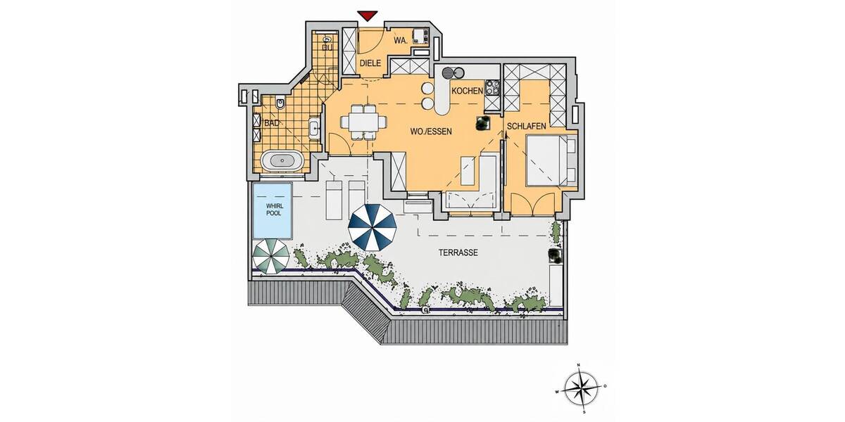 Etagenwohnung Olching Esting - 2 Zimmer, 89 m&sup2;, 1.515&euro; | Angebot:26512822