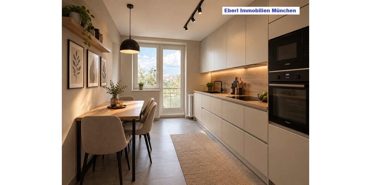 Modernisierte 3,5 Zi.-Wohnung mit großzügiger Loggia in ruhiger Lage - Etagenwohnung Haar | Angebot:27438274