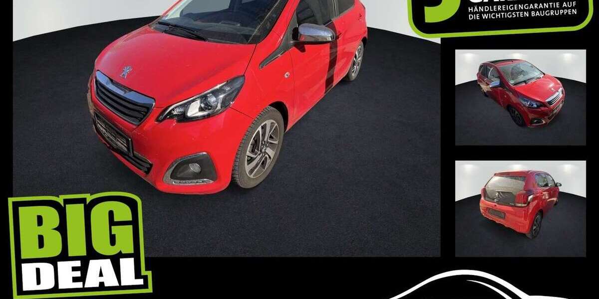Peugeot 108 37.553 km 10.390 &euro; München 81673
