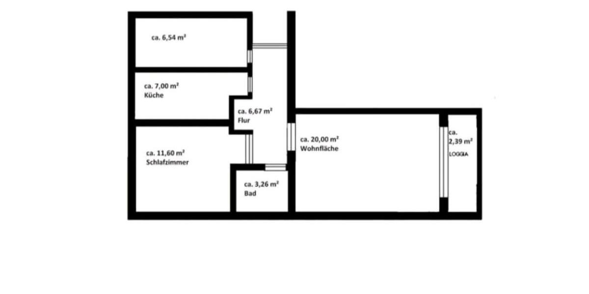 Etagenwohnung Oberschleißheim - 3 Zimmer, 58 m&sup2;, 416.000&euro; | Angebot:25367555