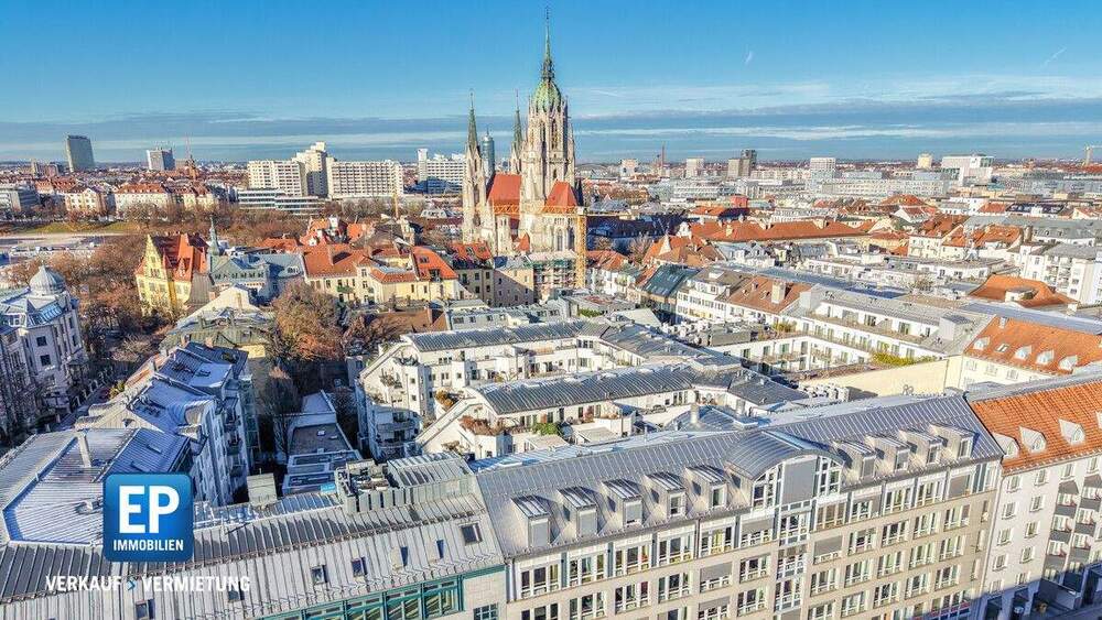 Sofort bezugsfrei - Modernes Apartment in ruhiger Innenhoflage unweit der Theresienwiese 1 zimmer