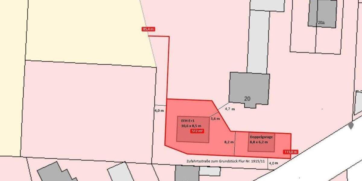 Grundstück Goldach-Hallbergmoos Goldach - 588.800&euro; | Angebot:25702234