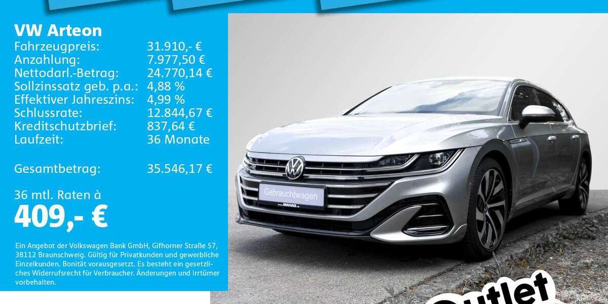 VW Arteon 22.662 km 31.910 &euro; München 80935