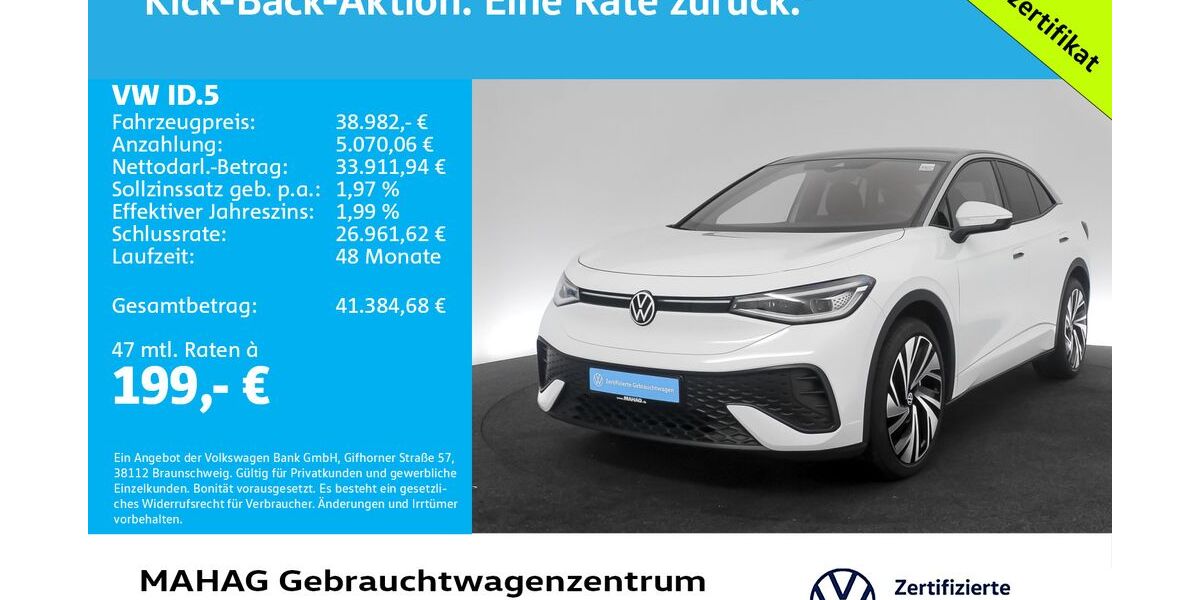 VW ID.5 9.269 km 38.483 &euro; München 80935