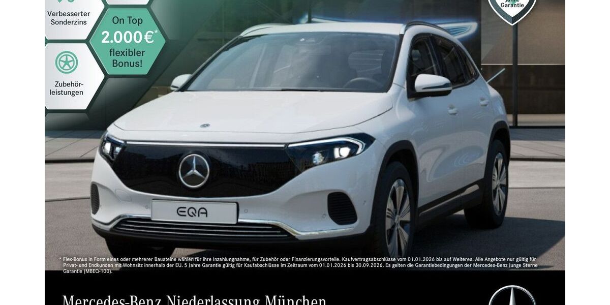 Mercedes-Benz EQA 9.889 km 35.890 &euro; München 80636