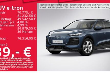 Audi Q6 e-tron 20.251 km 65.898 &euro; München 80935