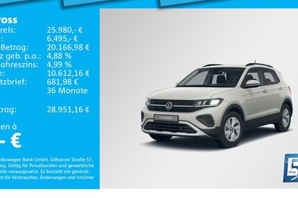 VW T-Cross 10.783 km 25.980 &euro; München 80935