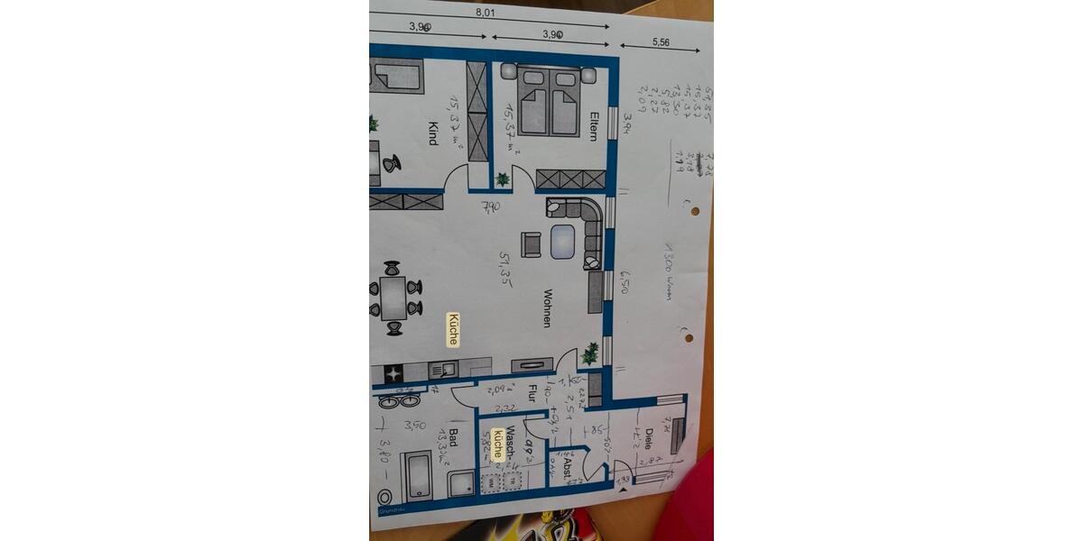 Schicke 3-Zimmer Wohnung im Eresing 3 zimmer