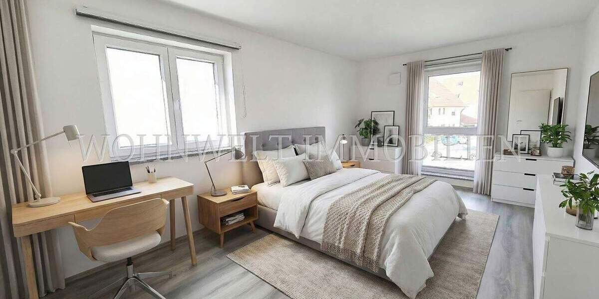 Gut geschnittene u. energieeffiziente (A+) 3 Zimmer ETW mit Südbalkon 3 zimmer