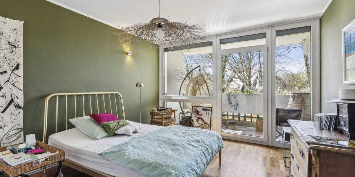 Ruhige 4 Zimmer Designerwohnung mit Balkon und Blick ins Grüne! 4 zimmer