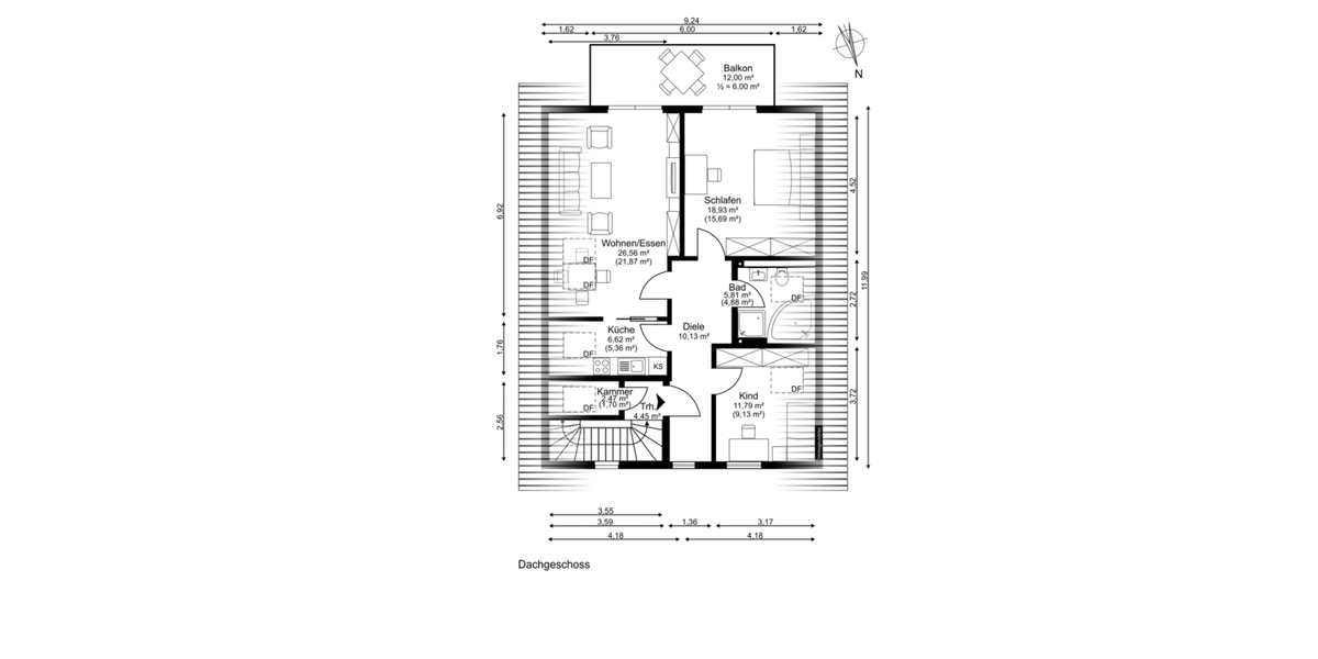Freistehendes Ein- Zweifamilienhaus auf sonnigem Gartengrundstück mit viel Potenzial in Ottobrunn - Zweifamilienhaus Ottobrunn | Angebot:27196833