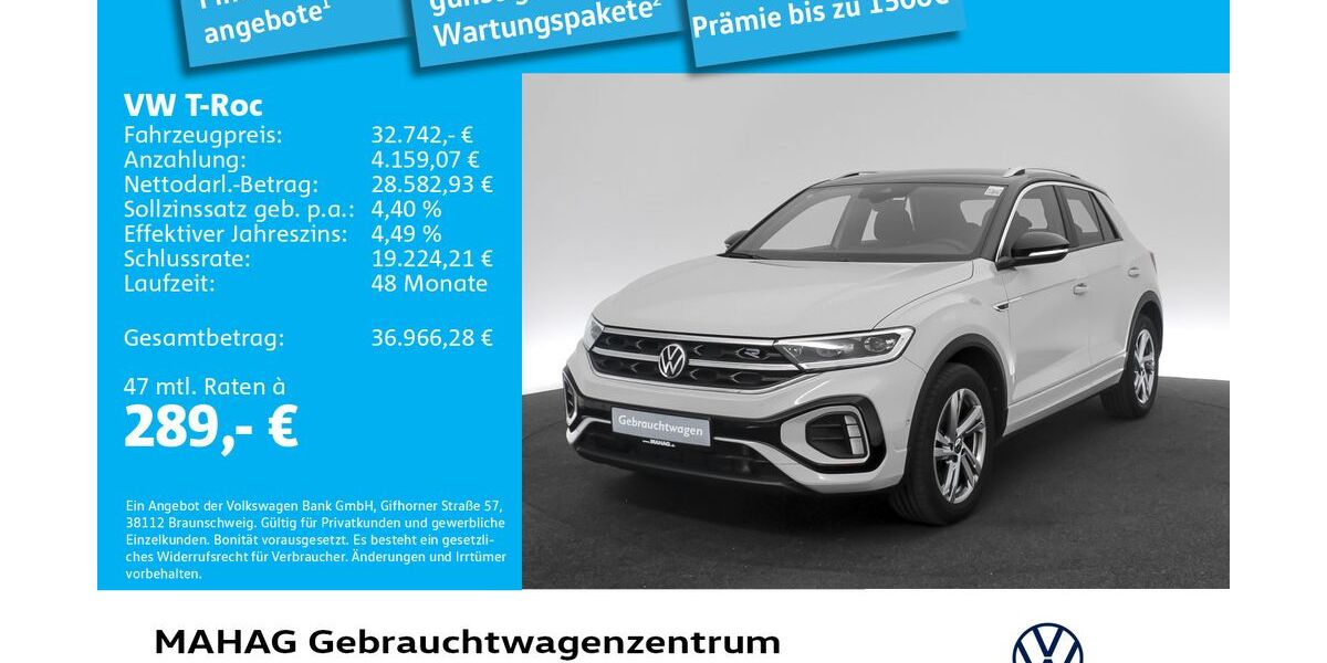 VW T-Roc 43.322 km 32.742 &euro; München 80935