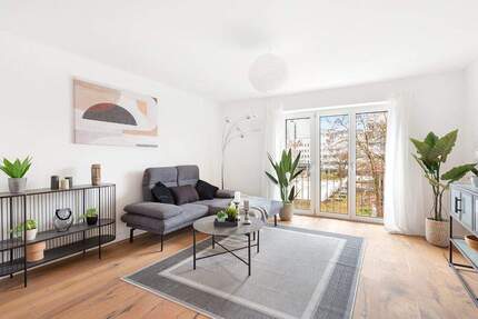 Neubau-Komfort mit zeitgemäßem Grundriss: Balkon, Tageslicht-Badezimmer, große Fenster 3 zimmer