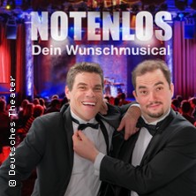 Dein Wunschmusical von und mit NOTENLOS 10.10.2026 Deutsches Theater