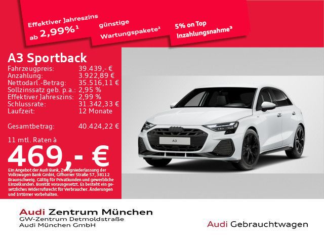 Audi A3 1.832 km 39.439 &euro; München 80935