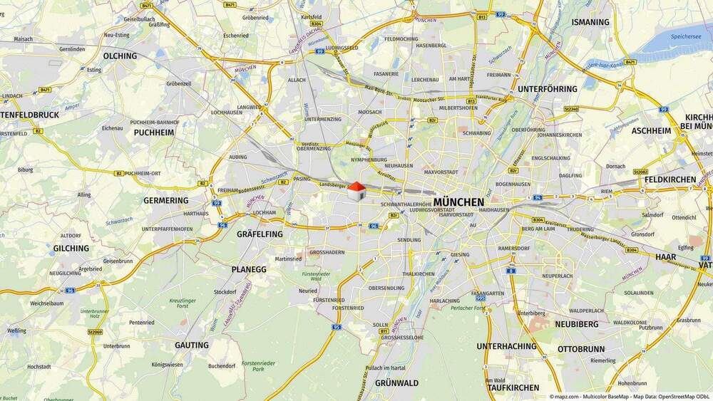 Etagenwohnung München Laim - 2 Zimmer, 40 m&sup2;, 320.000&euro; | Angebot:25734636