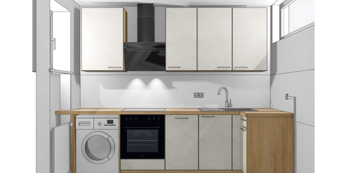 bezugsfreie 1-Zim.-Wohnung im Rückgebäude in Schwabing-West - saniert 1 zimmer