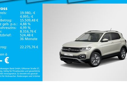 VW T-Cross 74.977 km 19.980 &euro; München 80687