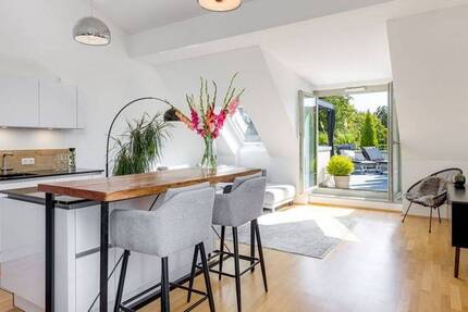 STILVOLL WOHNEN - DACHTERRASSEN-OASE MIT ABSOLUTER PRIVATSPHÄRE IM SCHÖNEN TRUDERING 2 zimmer