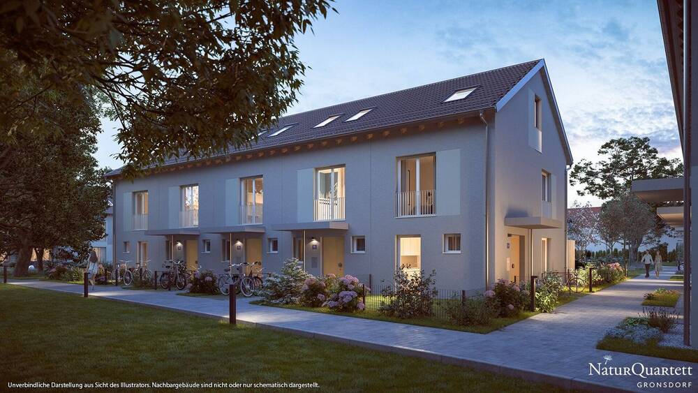 Etagenwohnung Haar Gronsdorf - 4 Zimmer, 91 m&sup2;, 1.050.000&euro; | Angebot:25661971