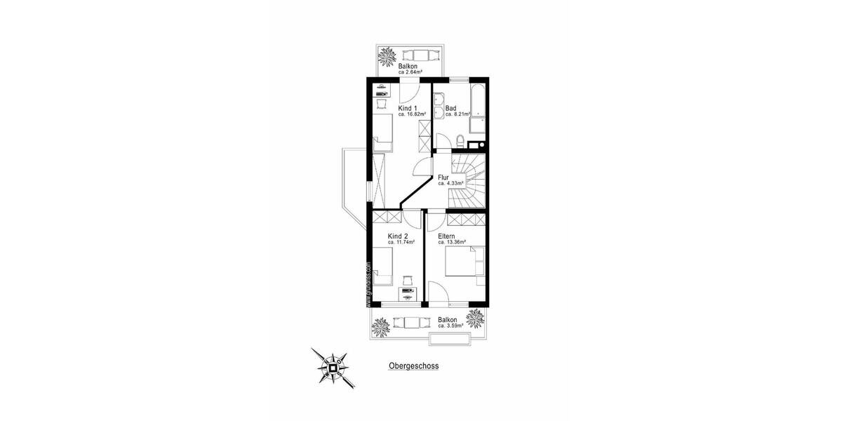 Reihenendhaus München Aubing-Lochhausen-Langwied - 5 Zimmer, 149 m&sup2;, 975.000&euro; | Angebot:26289372