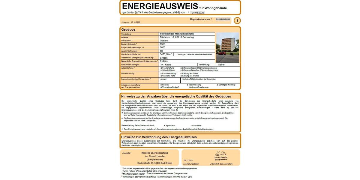 Etagenwohnung Germering - 2 Zimmer, 55 m&sup2;, 325.000&euro; | Angebot:25987659