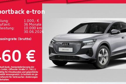 Audi Q4 e-tron 15.551 km 43.259 &euro; Eching 85386