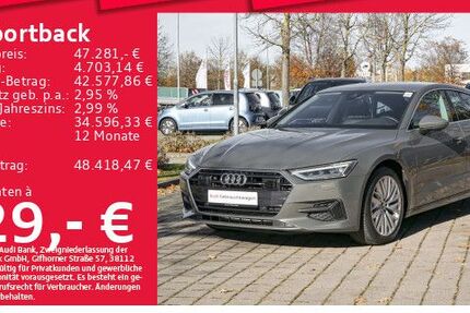 Audi A7 54.871 km 44.963 € München 80935