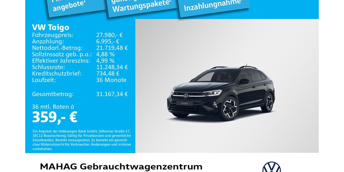 VW Taigo 14.067 km 27.980 &euro; München 80935