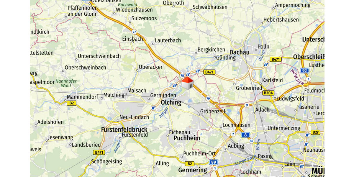 Windisch – Attraktive Bürofläche mit Top-Anbindung – Ideal für Dienstleistung & Verwaltung - Gewerbeobjekt Olching | Angebot:25376629