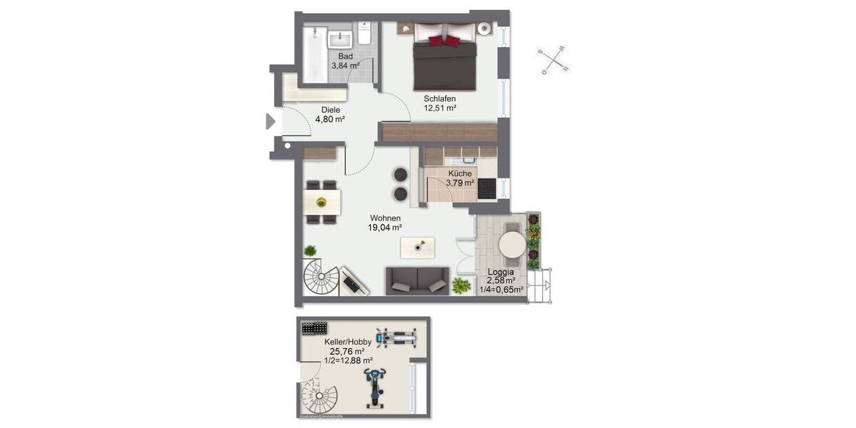 Einfamilienhaus Poing - 2 Zimmer, 350.000&euro; | Angebot:23970756