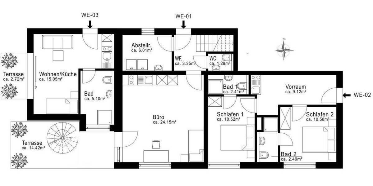 Mehrfamilienhaus, Wohnhaus Anzing - 9 Zimmer, 161 m&sup2;, 1.050.000&euro; | Angebot:25666168
