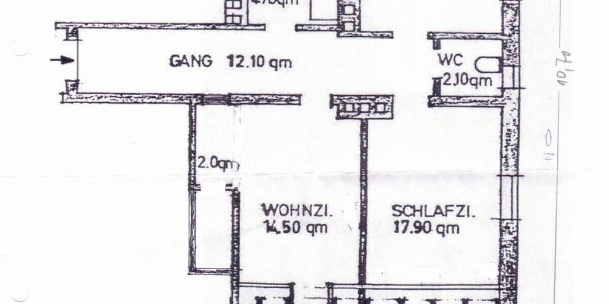 Etagenwohnung München Schwanthalerhöhe - 2 Zimmer, 59 m&sup2;, 1.450&euro; | Angebot:26277533