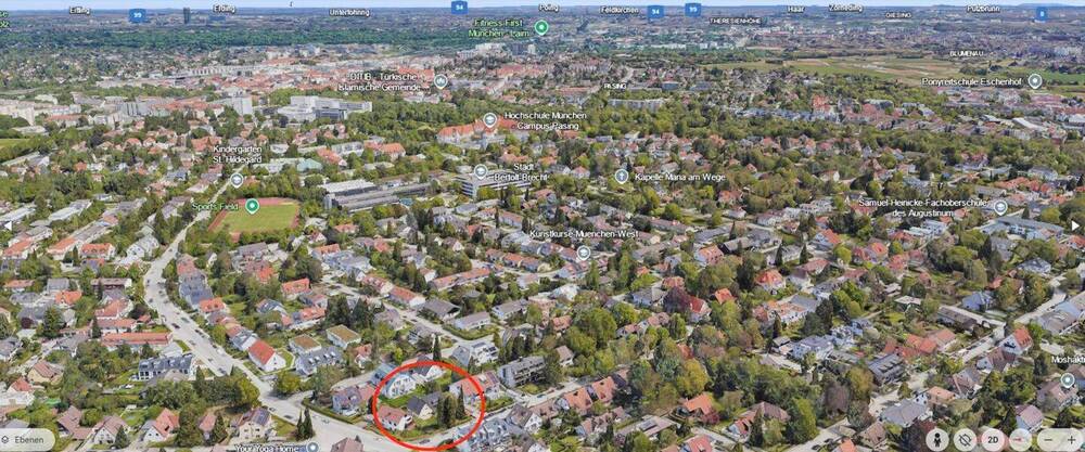Grundstück München Pasing-Obermenzing - 780.000&euro; | Angebot:26840699