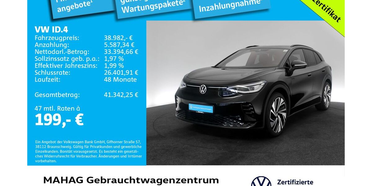 VW ID.4 12.010 km 38.982 &euro; München 80935