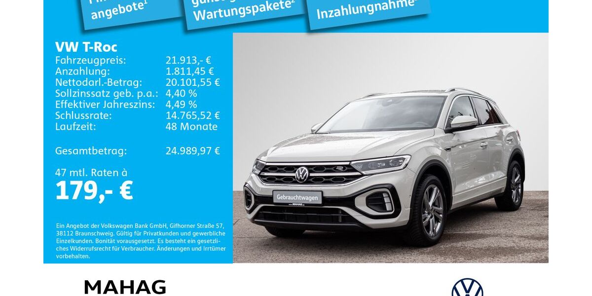 VW T-Roc 30.252 km 19.996 &euro; München 81825