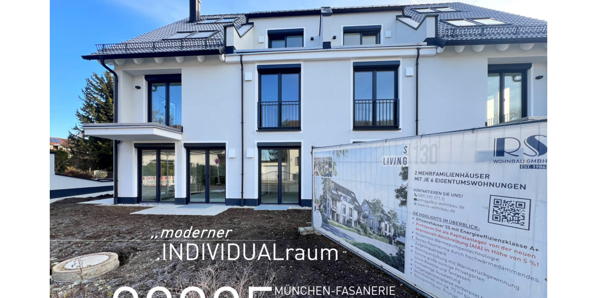 Lichterfüllte 3-Zimmer-Erdgeschosswohnung mit zwei Terrassen und Garten 3 zimmer