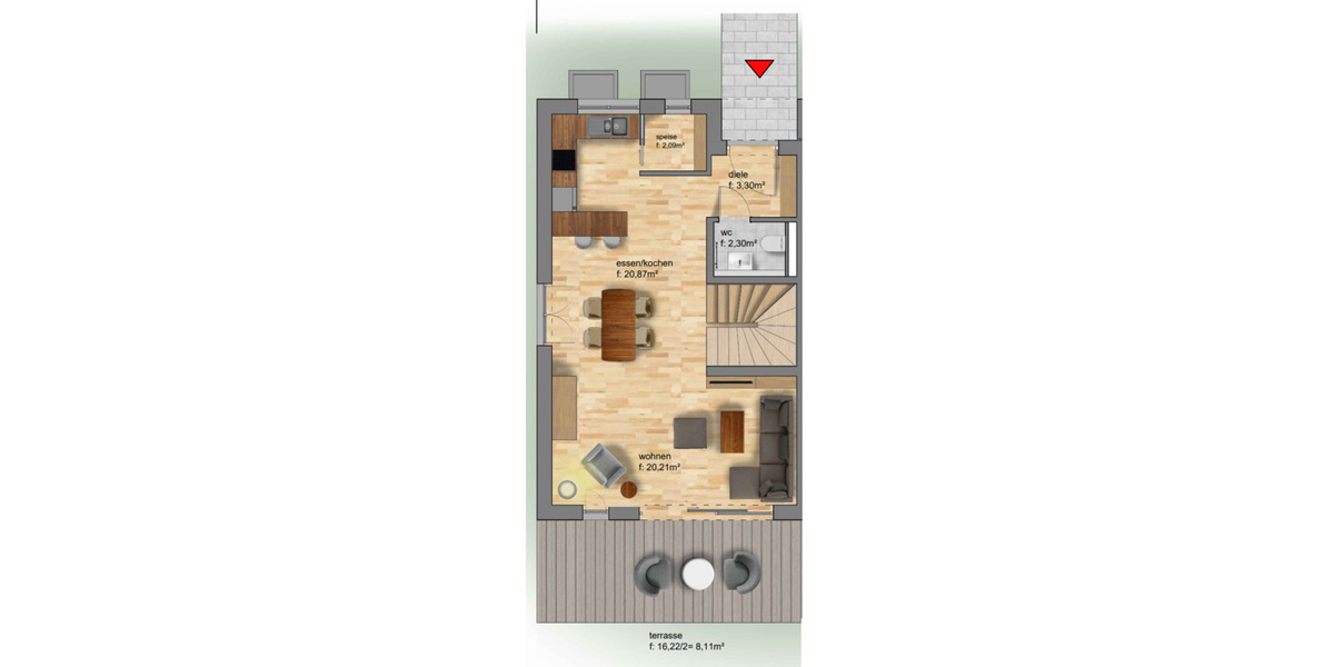 Reihenendhaus Poing - 5 Zimmer, 1.225.000&euro; | Angebot:25661494