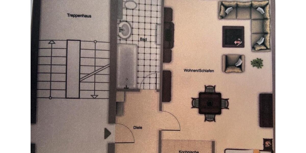 Etagenwohnung München Altstadt-Lehel - 1 Zimmer, 35 m&sup2;, 379.000&euro; | Angebot:26688741