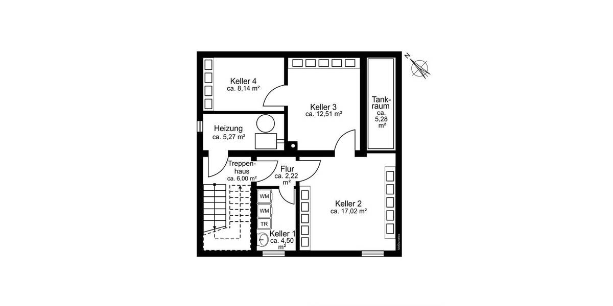 Doppelhaushälfte München Bogenhausen - 7 Zimmer, 165 m&sup2;, 990.000&euro; | Angebot:26786692