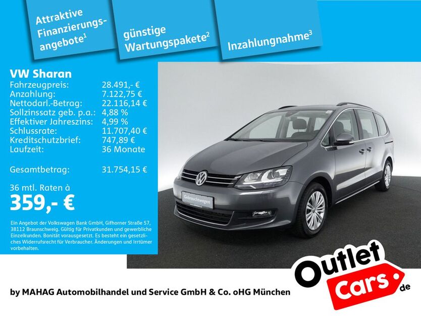 VW Sharan 99.466 km 27.583 € München 80935