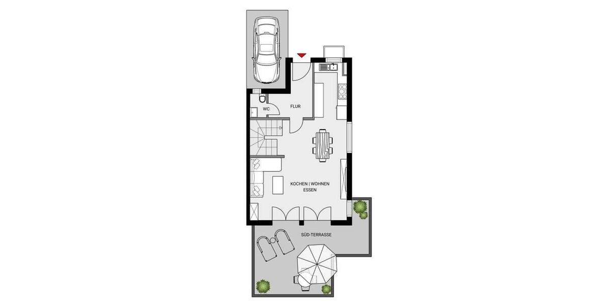 Reihenendhaus München Allach-Untermenzing - 5 Zimmer, 158 m&sup2;, 1.265.000&euro; | Angebot:25741744
