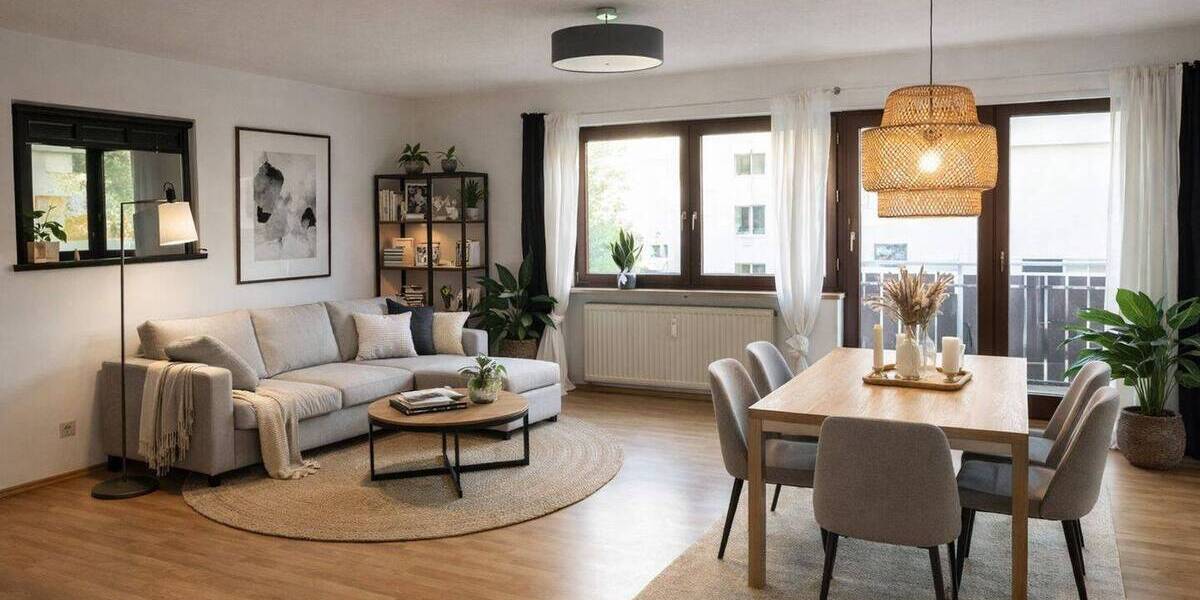 Etagenwohnung Oberschleißheim - 2 Zimmer, 63 m&sup2;, 349.000&euro; | Angebot:26779542