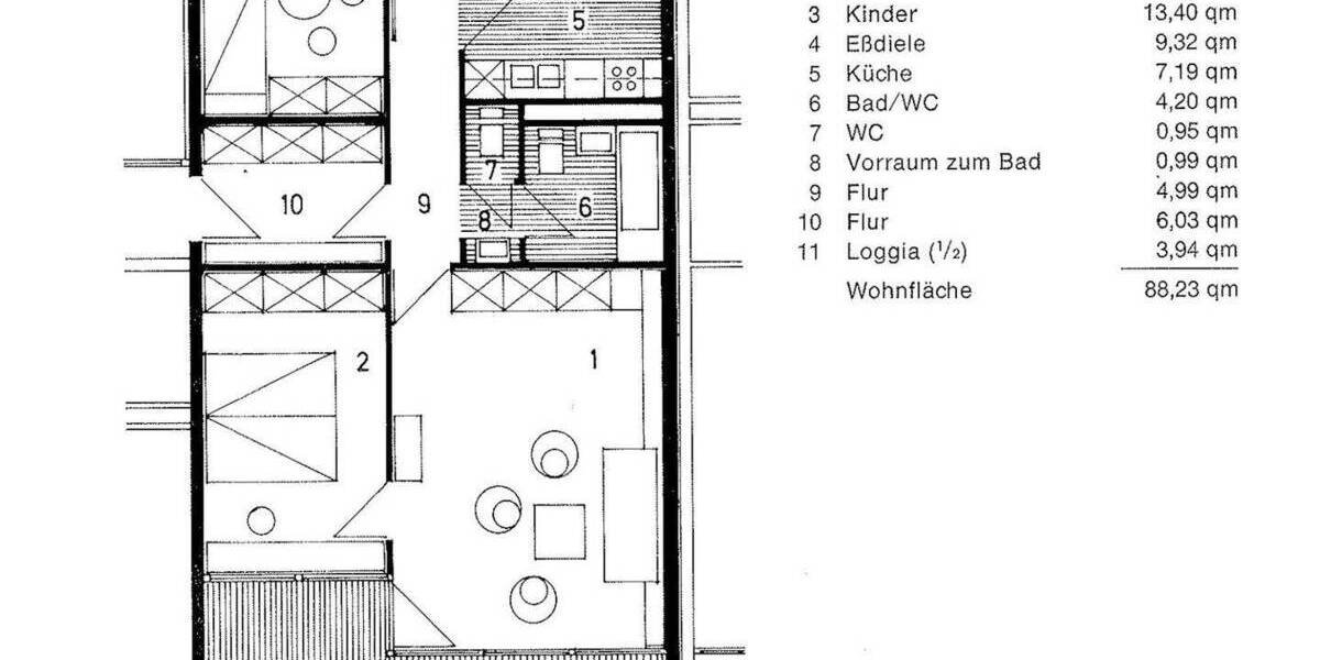 Etagenwohnung Fürstenfeldbruck Neu-Lindach - 3 Zimmer, 88 m&sup2;, 424.990&euro; | Angebot:25959141