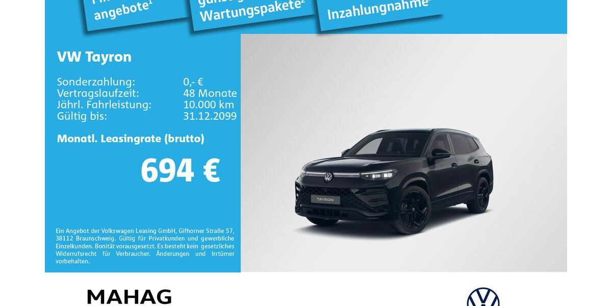 VW Tayron 10.000 km 55.980 &euro; München 81825