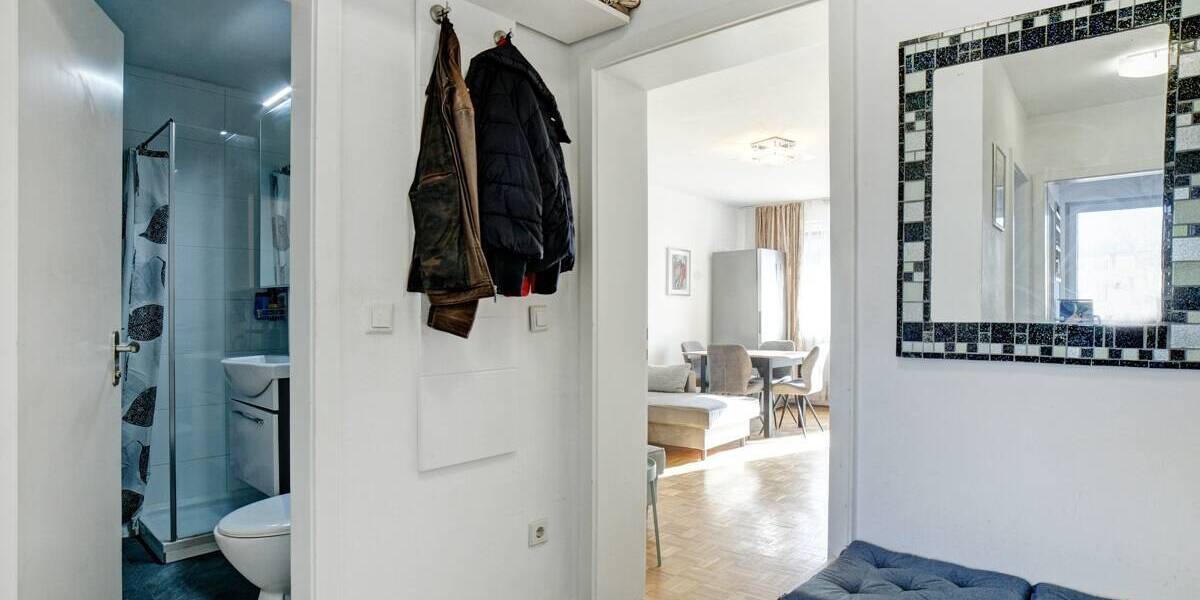 Etagenwohnung München Sendling-Westpark - 2 Zimmer, 51 m&sup2;, 379.000&euro; | Angebot:26320374