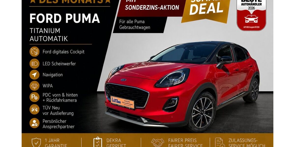 Ford Puma 59.700 km 16.960 &euro; Fürstenfeldbruck 82256